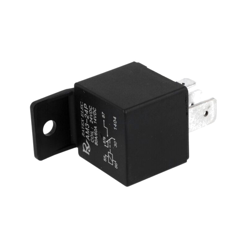 Releu: electromagnetic; SPDT; Ubobină: 24VDC; 80A; pt.autovehicule