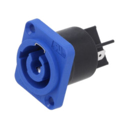 Conector: circular; soclu; tată; PIN: 3; 25A; termoplast; HP; IP54