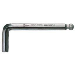 Cheie; imbus Hex-Plus,sferic; HEX 4mm; Lung.tot: 80mm; oţel
