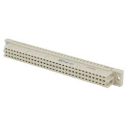 Conector: DIN 41612; soclu; tip C; mamă; PIN: 64; a+c; THT; drept