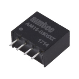 Convertor: DC/DC; 1W; Uintr: 2,97÷3,63VDC; Uieş: 5VDC; Iieş: 200mA