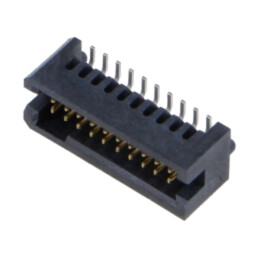 Conector: PCB-PCB; tată; PIN: 20; 1,27mm; TFM; argintat selectiv