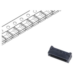 Conector: PCB-PCB; mamă; PIN: 40; 0,8mm; HSEC8; aurit; SMT; soclu
