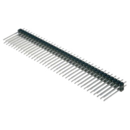 Conector: şiruri pini; şir pini; tată; PIN: 72; drept; 2,54mm; THT