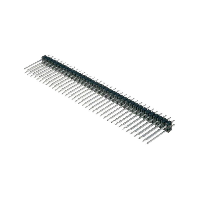 Conector: şiruri pini; şir pini; tată; PIN: 72; drept; 2,54mm; THT Conector: şiruri pini; şir pini; tată; PIN: 72; drept; 2,54mm; THT