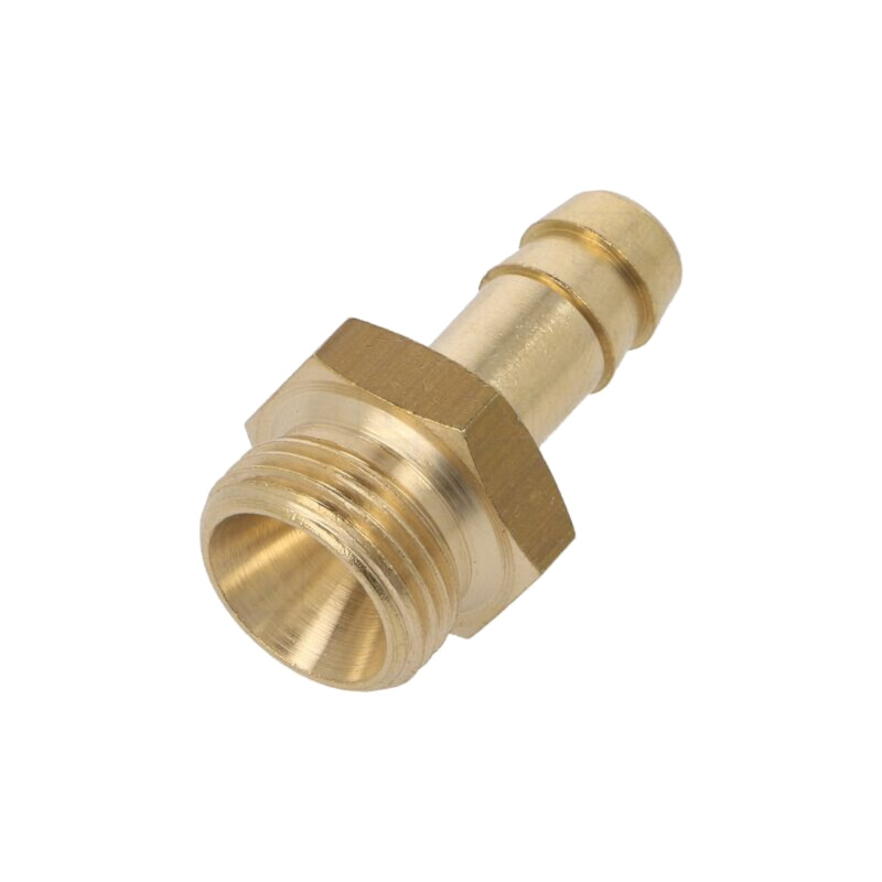 Racord furtun; cu manşon; alamă; Conexiune: 9mm; Filet ext: 3/8"