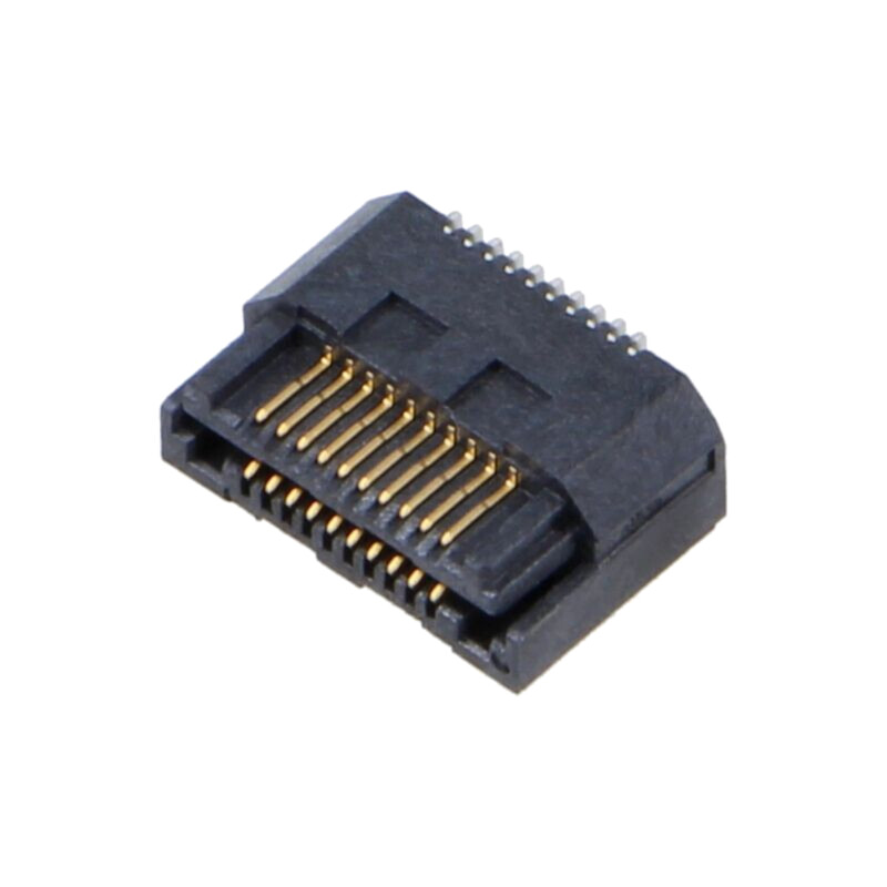Conector: PCB-PCB; hermafrodit; PIN: 20; 0,5mm; LSS; gold flash; SMT Conector: PCB-PCB; hermafrodit; PIN: 20; 0,5mm; LSS; gold flash; SMT