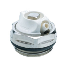 Aerisitor; alamă nichelată,poliamidă; Filet ext: G 1/2"; 20mm