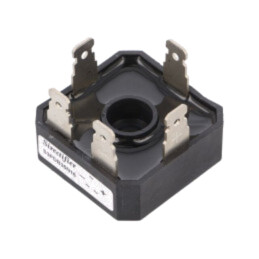 Punte redresoare: trifazat; Urmax: 1,6kV; If: 35A; Ifsm: 350A; THT