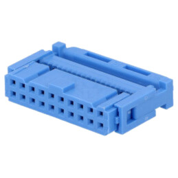 Conector: IDC; mufă; mamă; PIN: 20; IDC; pt.cablu-bandă; 1,27mm