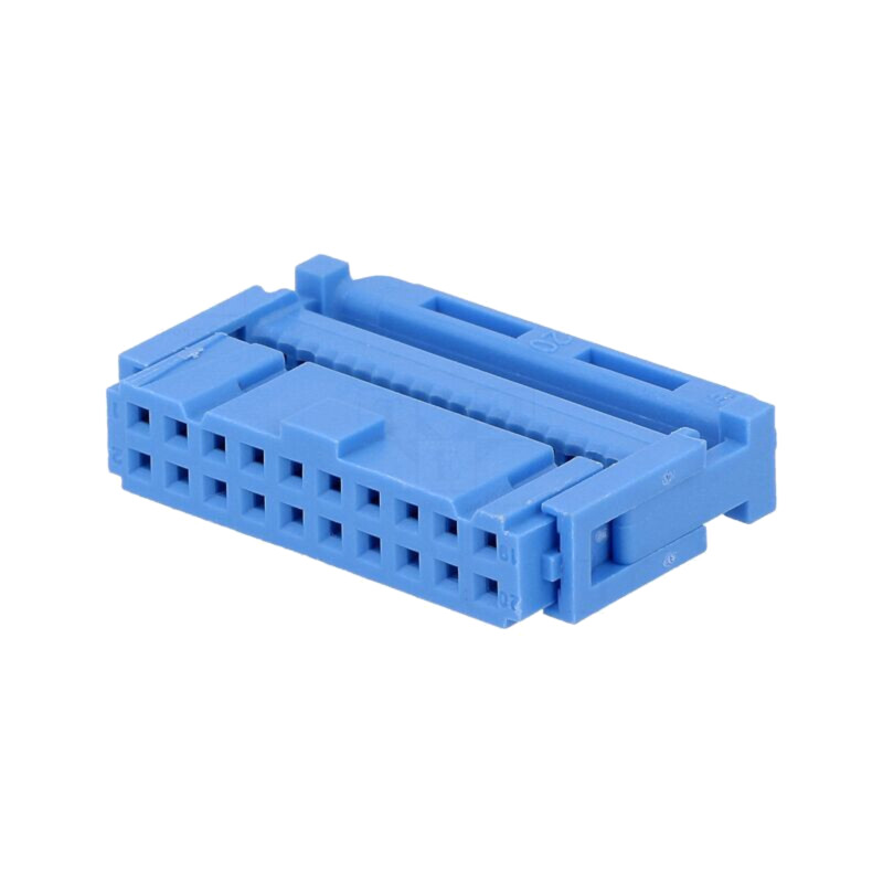Conector: IDC; mufă; mamă; PIN: 20; IDC; pt.cablu-bandă; 1,27mm