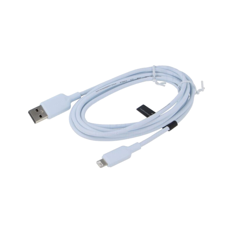 Cablu; USB 2.0; mufă Apple Lightning,USB A mufă; nichelat; 2m