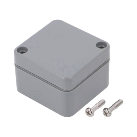 Carcasă: universală; X: 50mm; Y: 52mm; Z: 35mm; ABS; gri închis; IP67