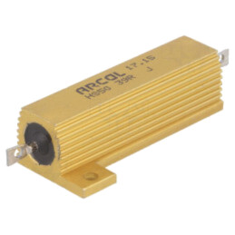 Rezistor: bobinat; înşurubare; 39Ω; 50W; ±5%; 49,1x29,7x14,8mm