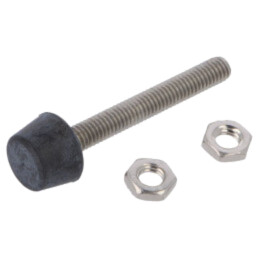 Şurub de presiune; Filet: M6; oțel inoxidabil; L: 55mm; Ø: 13mm