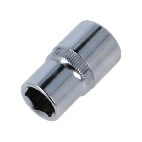Cap; 6-puncte,tubulară; HEX 13mm; 1/2"; 38mm; oţel crom-vanadium