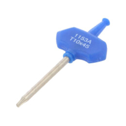 Cheie; Torx®; TX10; Lung.tot: 84mm; Lung.element lucru: 45mm