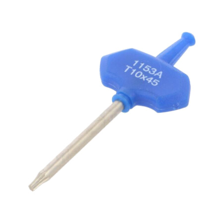 Cheie; Torx®; TX10; Lung.tot: 84mm; Lung.element lucru: 45mm