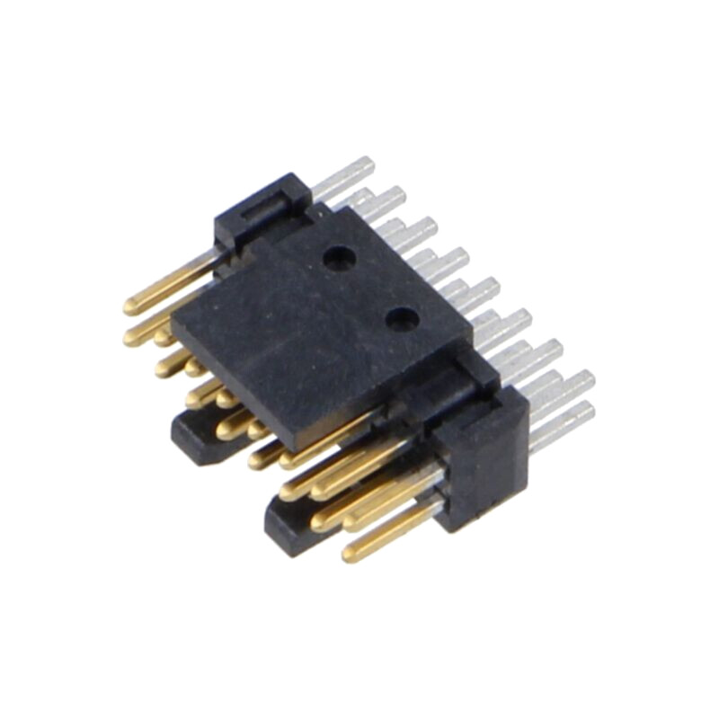 Conector: şiruri pini; tată; PIN: 16; 1,27mm; aurit; THT; soclu