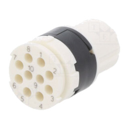 M16 connector Connector: M16; contact insert