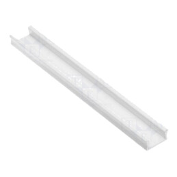 Profi pt.module LED; albă; 1m; GLAX MINI; aluminiu; de suprafaţă