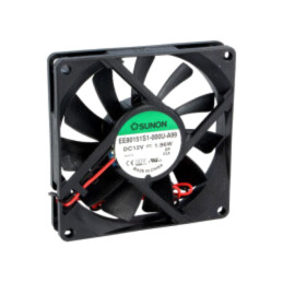 Ventilator: DC; axial; 12VDC; 80x80x15mm; 62,86m3/h; 34,7dBA; 24AWG