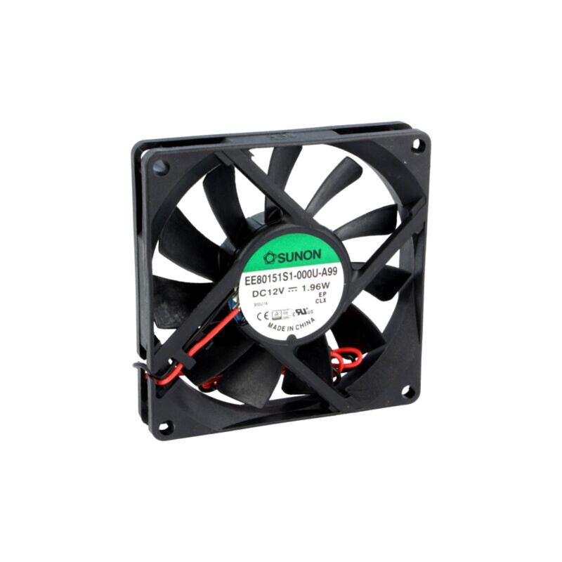 Ventilator: DC; axial; 12VDC; 80x80x15mm; 62,86m3/h; 34,7dBA; 24AWG Ventilator: DC; axial; 12VDC; 80x80x15mm; 62,86m3/h; 34,7dBA; 24AWG