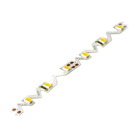 Bandă LED; LED/m: 60; 2835; 12VDC; IP20; pliabil,în formă de S