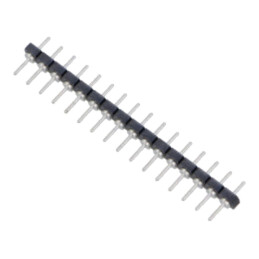 Conector: şiruri pini; tată; PIN: 16; 2,54mm; cositorit; THT; drept