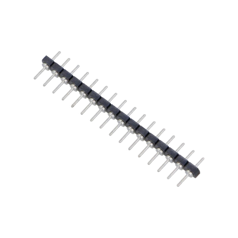 Conector: şiruri pini; tată; PIN: 16; 2,54mm; cositorit; THT; drept