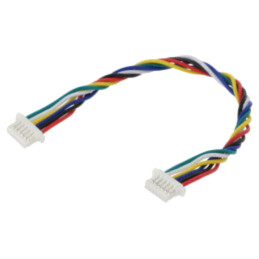 Cablu; JST SH; PIN: 6; 100mm; 28AWG