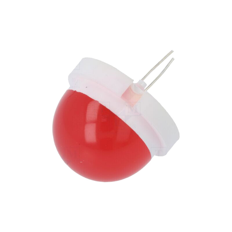 LED; 20mm; roşie; cu clipire; 1900÷2000mcd; 120°; 5÷15VDC; 20mA