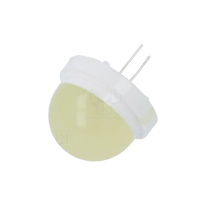 LED; 20mm; galbenă; cu clipire; 1900÷2000mcd; 120°; 5÷15VDC; 20mA