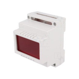 Carcasă: pentru şină DIN; Y: 89mm; X: 69,7mm; Z: 64,7mm; ABS; gri