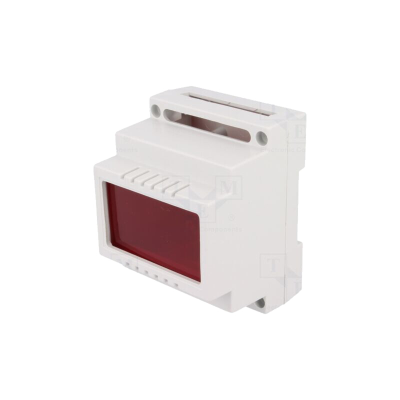 Carcasă: pentru şină DIN; Y: 89mm; X: 69,7mm; Z: 64,7mm; ABS; gri