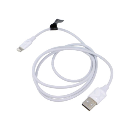 Cablu; mufă Apple Lightning,USB A mufă; nichelat; 1m; alb; 12W