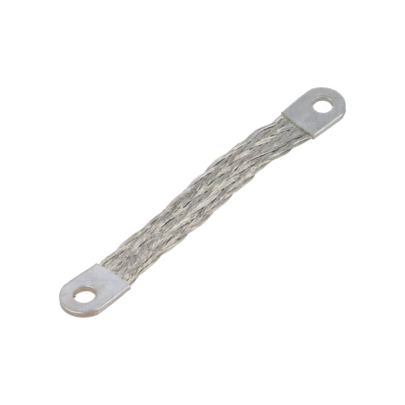 Trese; bandă de împământare; 10mm2; Ø1: 6,5mm; Ø2: 6,5mm; L: 0,1m