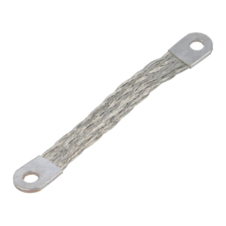 Trese; bandă de împământare; 10mm2; Ø1: 6,5mm; Ø2: 6,5mm; L: 0,1m
