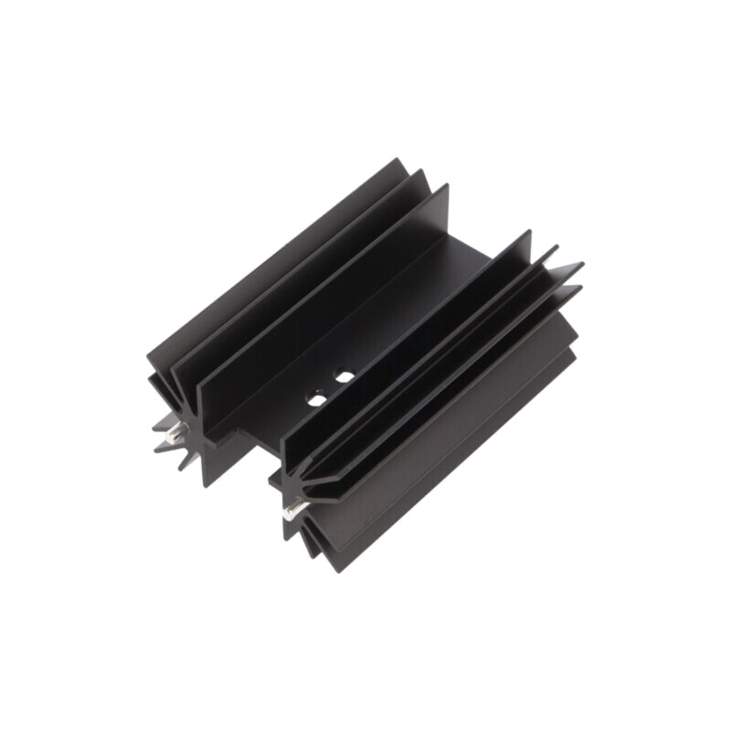 Radiator: extrudat; TO218,TO220,TO247; neagră; L: 25mm; W: 41,6mm