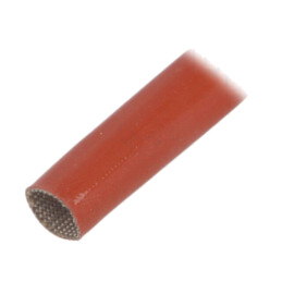 Manşon electroizolant; fibră de sticlă; cărămiziu; -60÷250°C