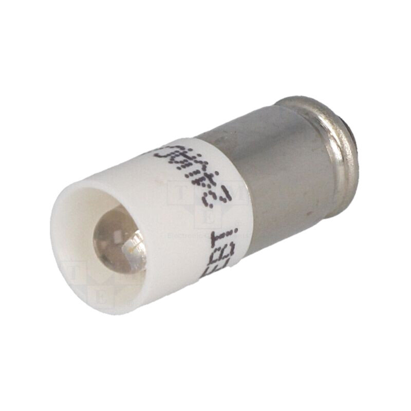 Lampă LED; albă; S5,7s; 24VDC; 24VAC; Nr.diode: 1