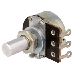 Potenţiometru: axial; singură tură; 1kΩ; 200mW; ±20%; pe panou; 6mm