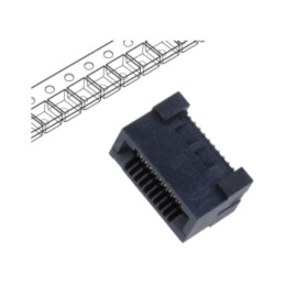 Conector: PCB-PCB; mamă; PIN: 20; 0,8mm; HSEC8; aurit; SMT; soclu