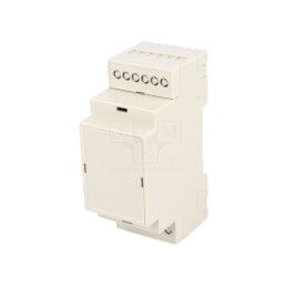 Carcasă: pentru şină DIN; Y: 90,2mm; X: 36,3mm; Z: 57,5mm; ABS; gri