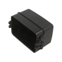 Carcasă de protecţie; 11,9mm; poliamidă; neagră