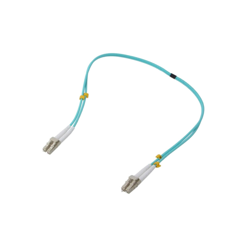 Patch cord cu fibră; OM4; LC/UPC,din ambele părţi; 0,5m; LSZH