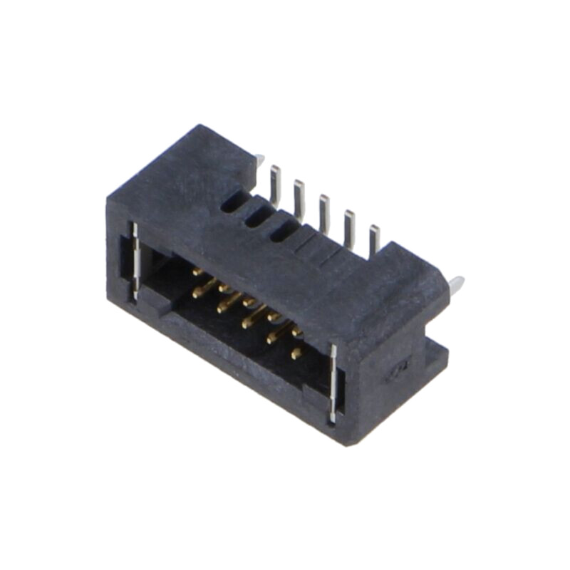 Conector: PCB-PCB; tată; PIN: 10; 1,27mm; TFM; aurit; SMT; soclu; 3,7A
