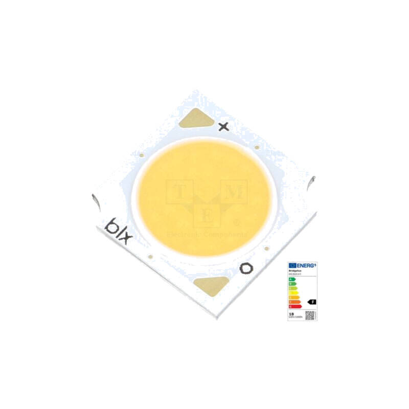 LED putere; COB; 120°; 270mA; P: 9,3W; 1124lm; 13,5x13,5x1,7mm