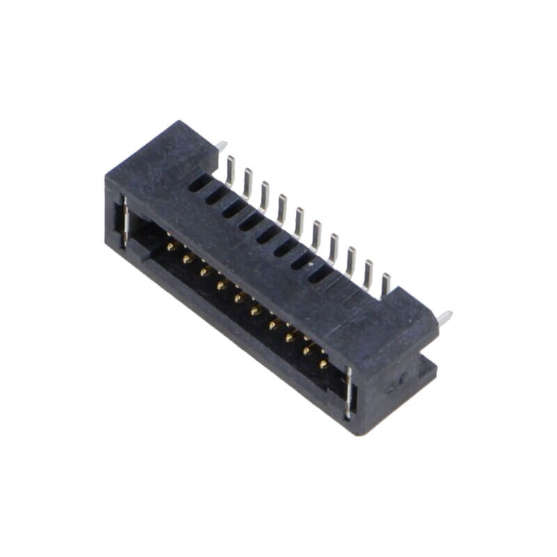 Conector: PCB-PCB; tată; PIN: 20; 1,27mm; TFM; aurit; SMT; soclu; 3,7A Conector: PCB-PCB; tată; PIN: 20; 1,27mm; TFM; aurit; SMT; soclu; 3,7A
