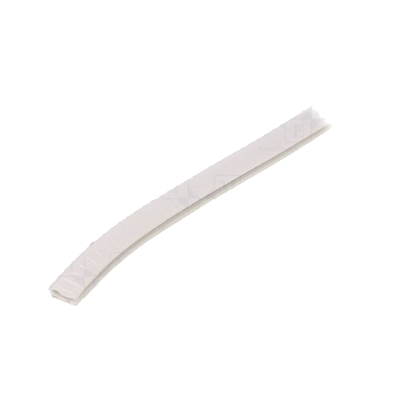 Ecrane pentru orificii şi margini; PVC; L: 10m; albă; H: 14,5mm